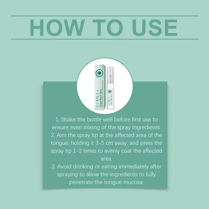 LOVILDS™ Tongue Repair Spray