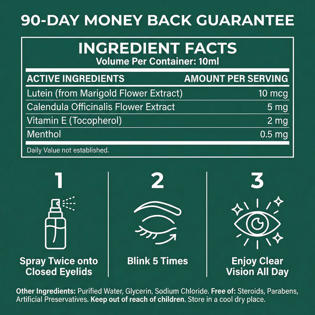 Lutein Eye Care Spray